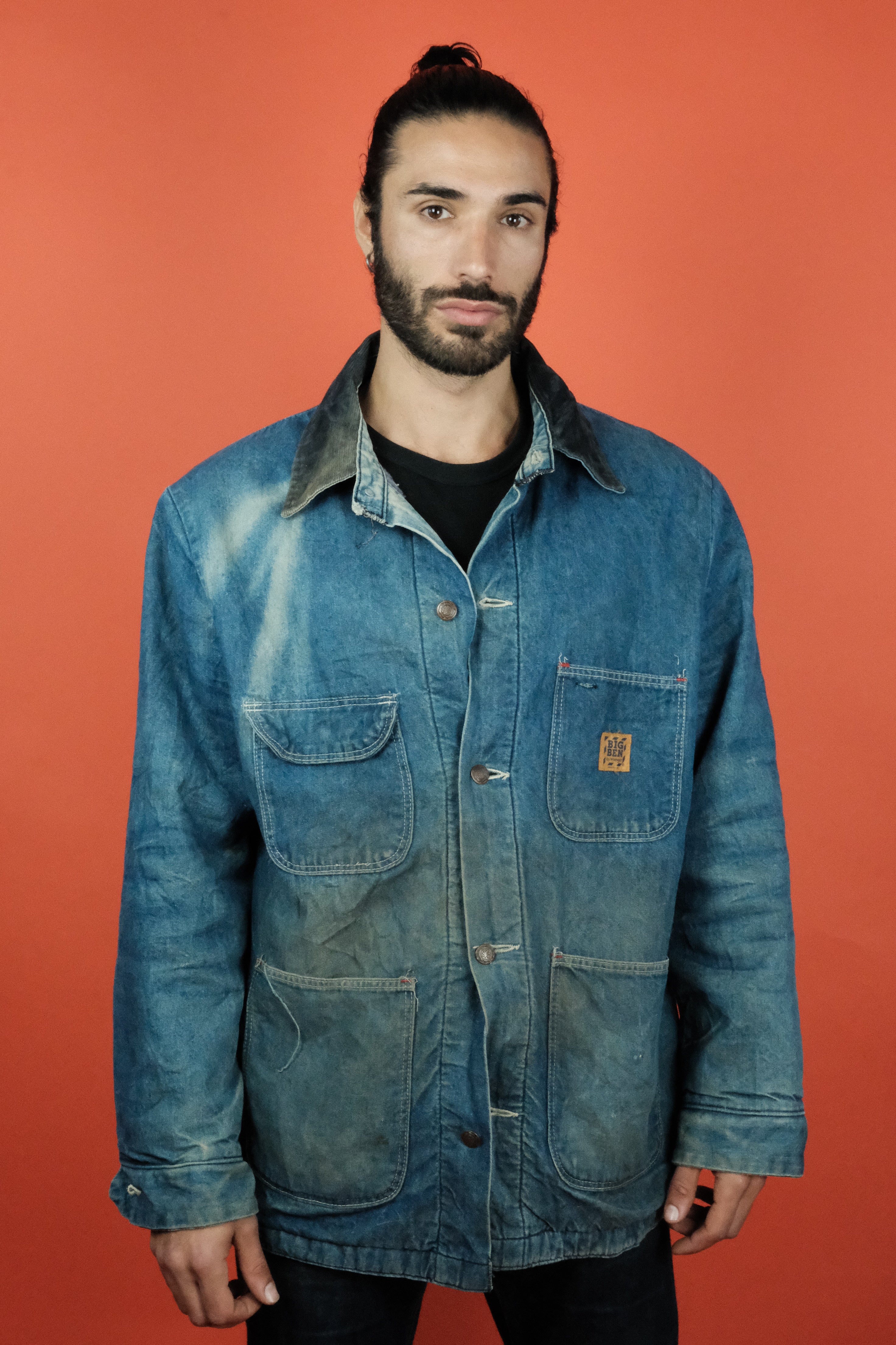 Big Ben by Wrangler Made in USA Denim Jacket ~ Vintage Store