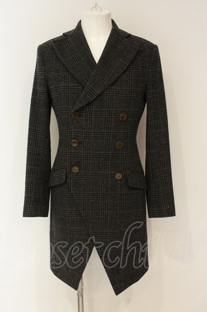 ヴィヴィアンウエストウッド MAN / ダブルチェスターコート 44 グレー