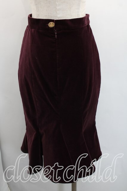 ヴィヴィアンウエストウッド 中古 / 別珍フレアスカート 42（11号相当