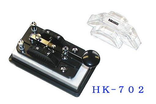 関連機器 ＞ 電鍵・スクイズキー ＞ 縦振り電鍵ハイモンドHK-702