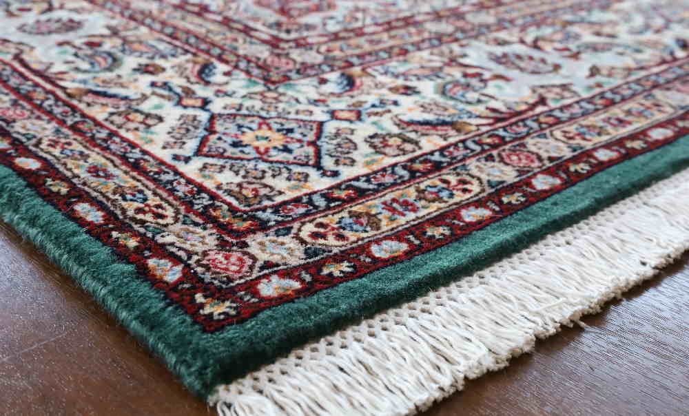 ムード産 ペルシャ絨毯 シルク入り 245×197cm 【公式通販】