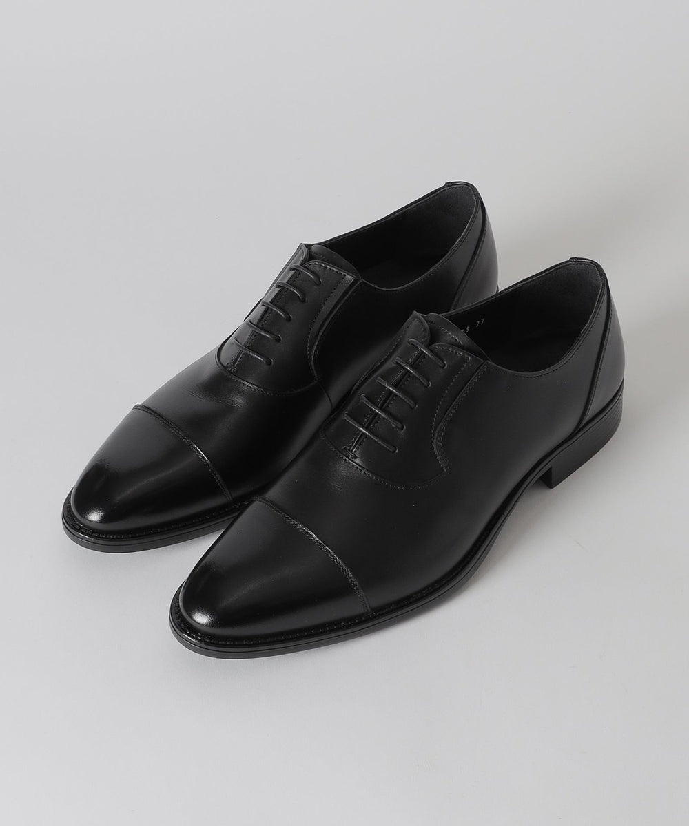 アンティークレザーサイドエラスティックストレートチップ（シューズ