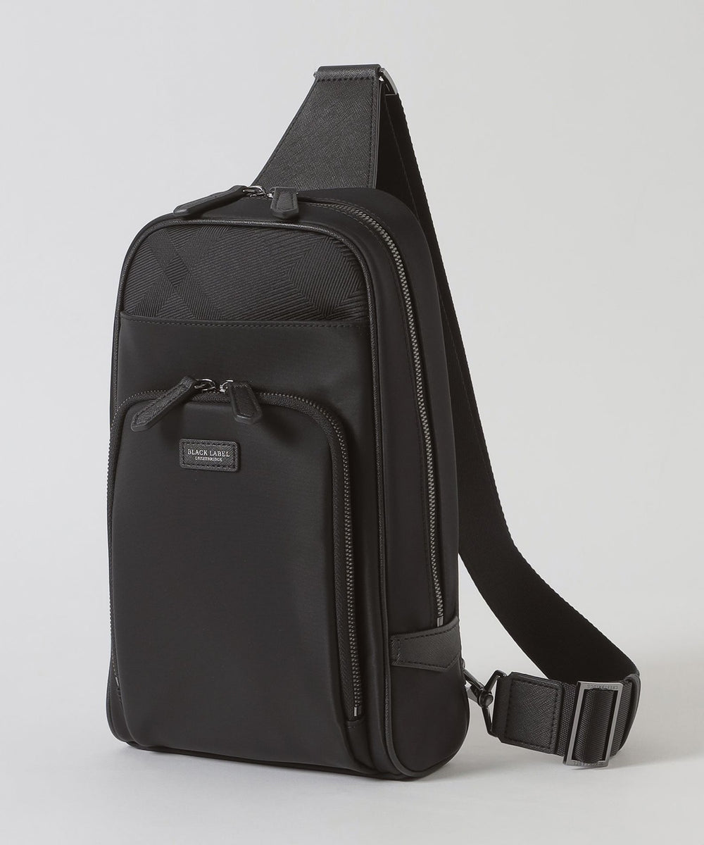 ナイロンコンビカルゼシャドークレストブリッジチェックビジネスボディ