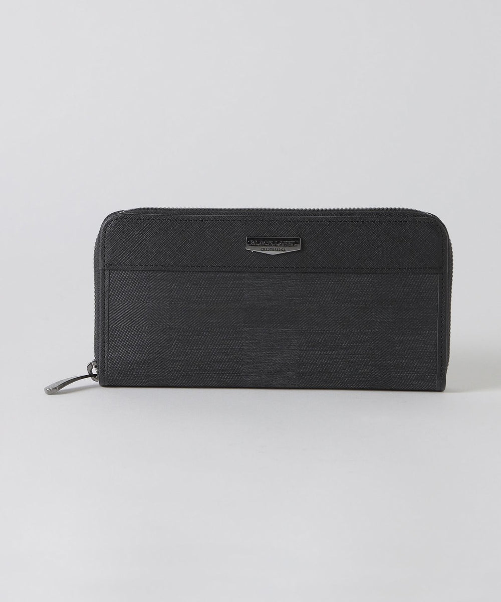 一部店舗限定】シャドークレストブリッジチェックラウンドジップ