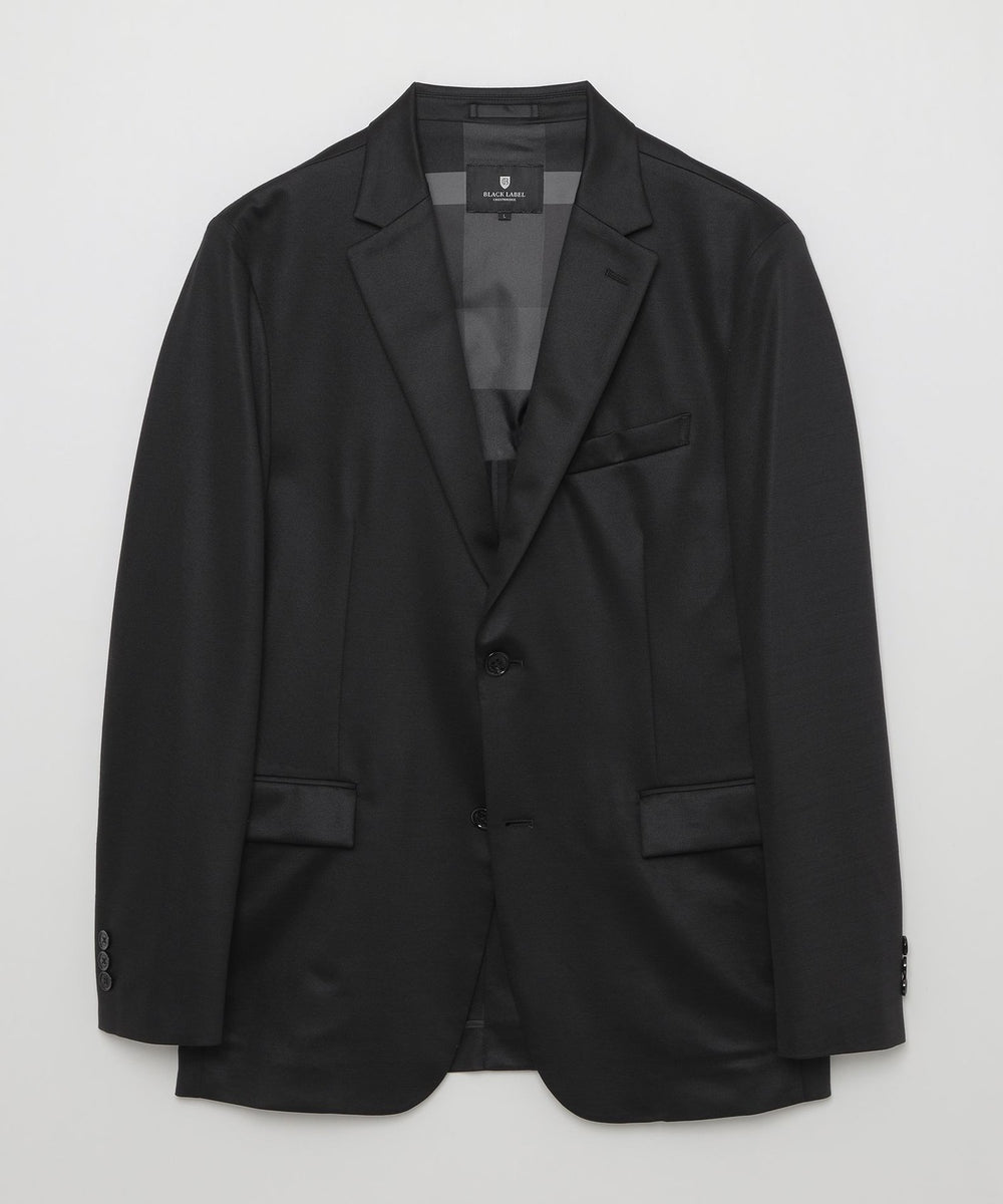 ウォッシャブルウールジャージージャケット（ジャケット）｜BLACK