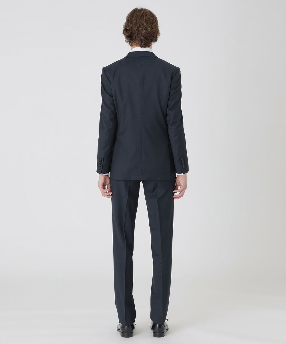 一部店舗限定】Zegna TRAVELLER シャンブレーブルーヘリンボーン