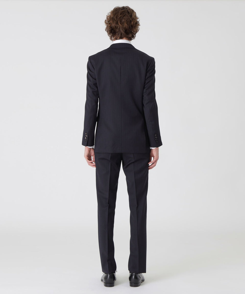 トーナルブルーストライプネイビースーツ（スーツ）｜BLACK LABEL