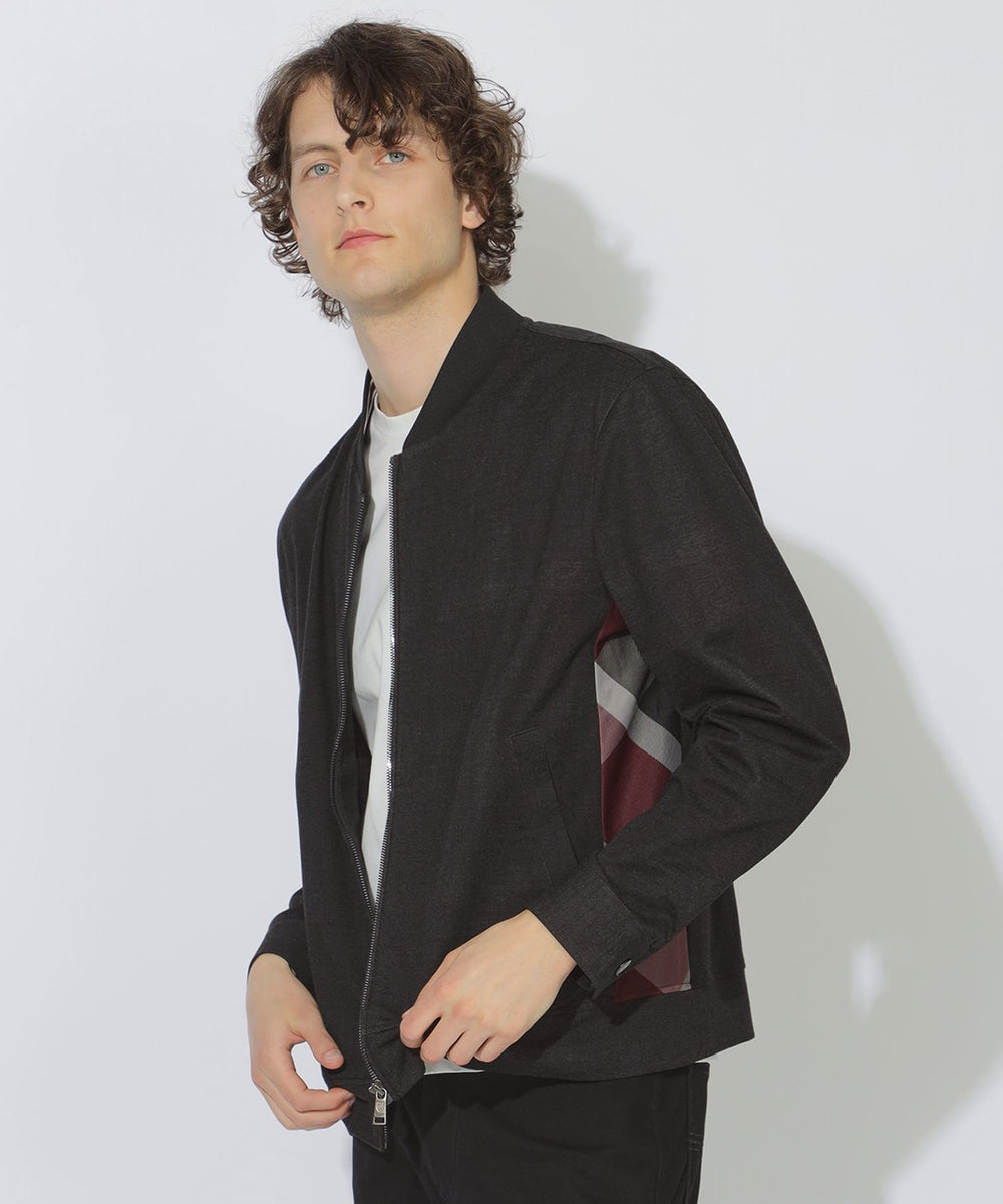 WEB・一部店舗限定】バックチェックMA-1（WEB限定）｜BLACK LABEL