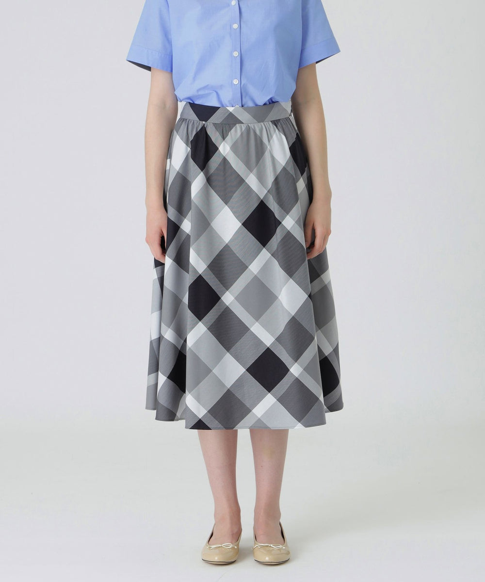 クレストブリッジチェックライトクロッシングツイルスカート（スカート