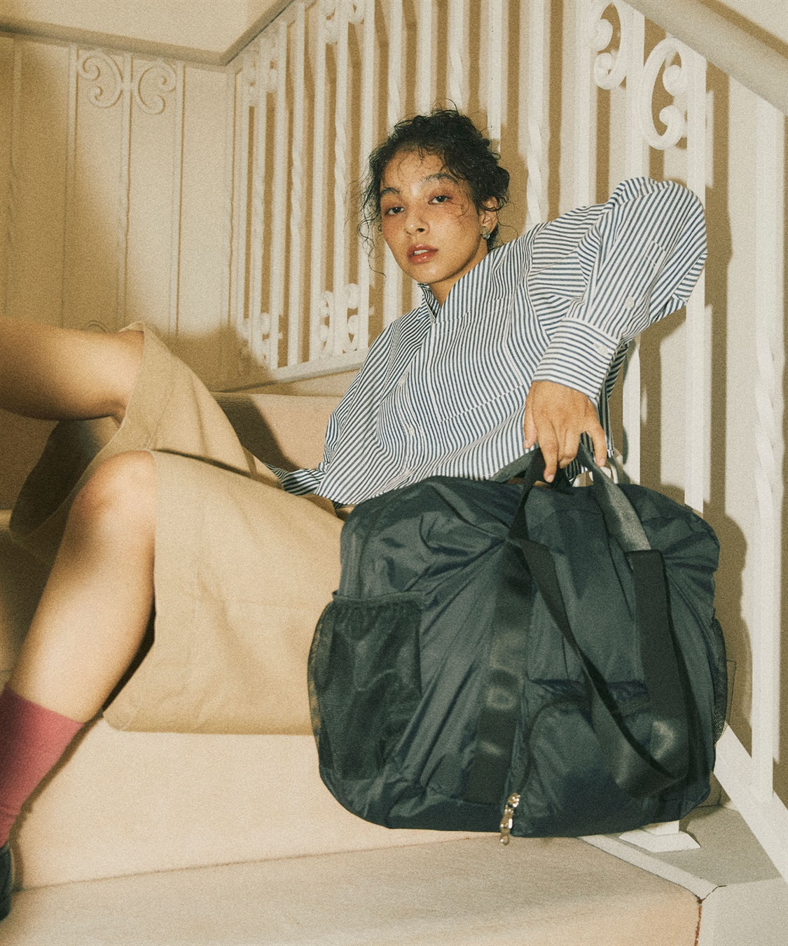 TRIP.INN】2WAYポケッタブルボストンバッグ Life Style by cross