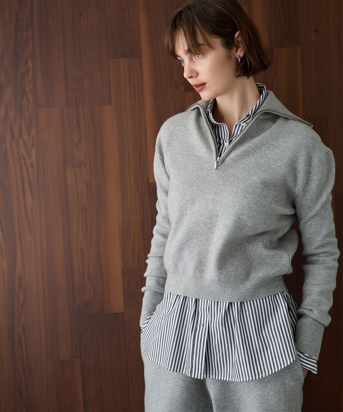 ファンクションイージージップニット N.O.R.C｜クロスプラス公式通販サイト