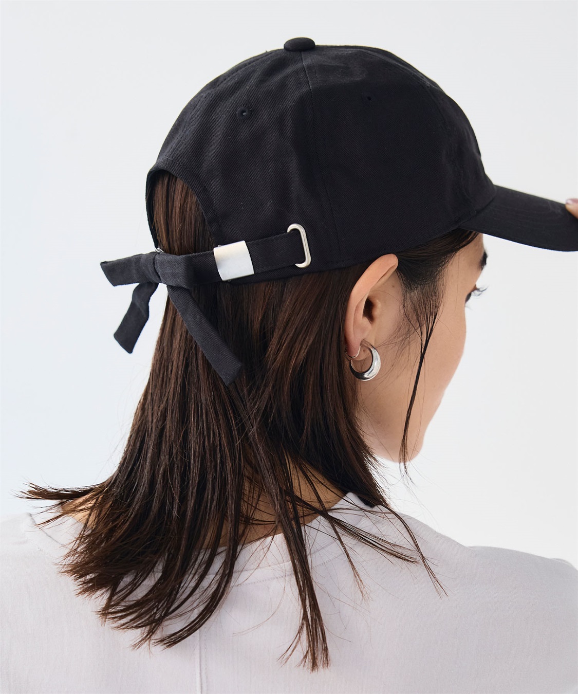 UPF50+》エブ楽 ツイルリボンキャップ CROSS FUNCTION｜クロスプラス