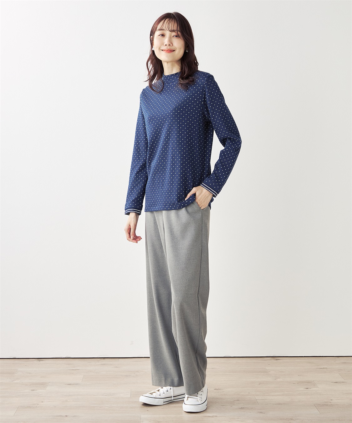 ジャガードハイネックプルオーバー DECOY｜クロスプラス公式通販サイト