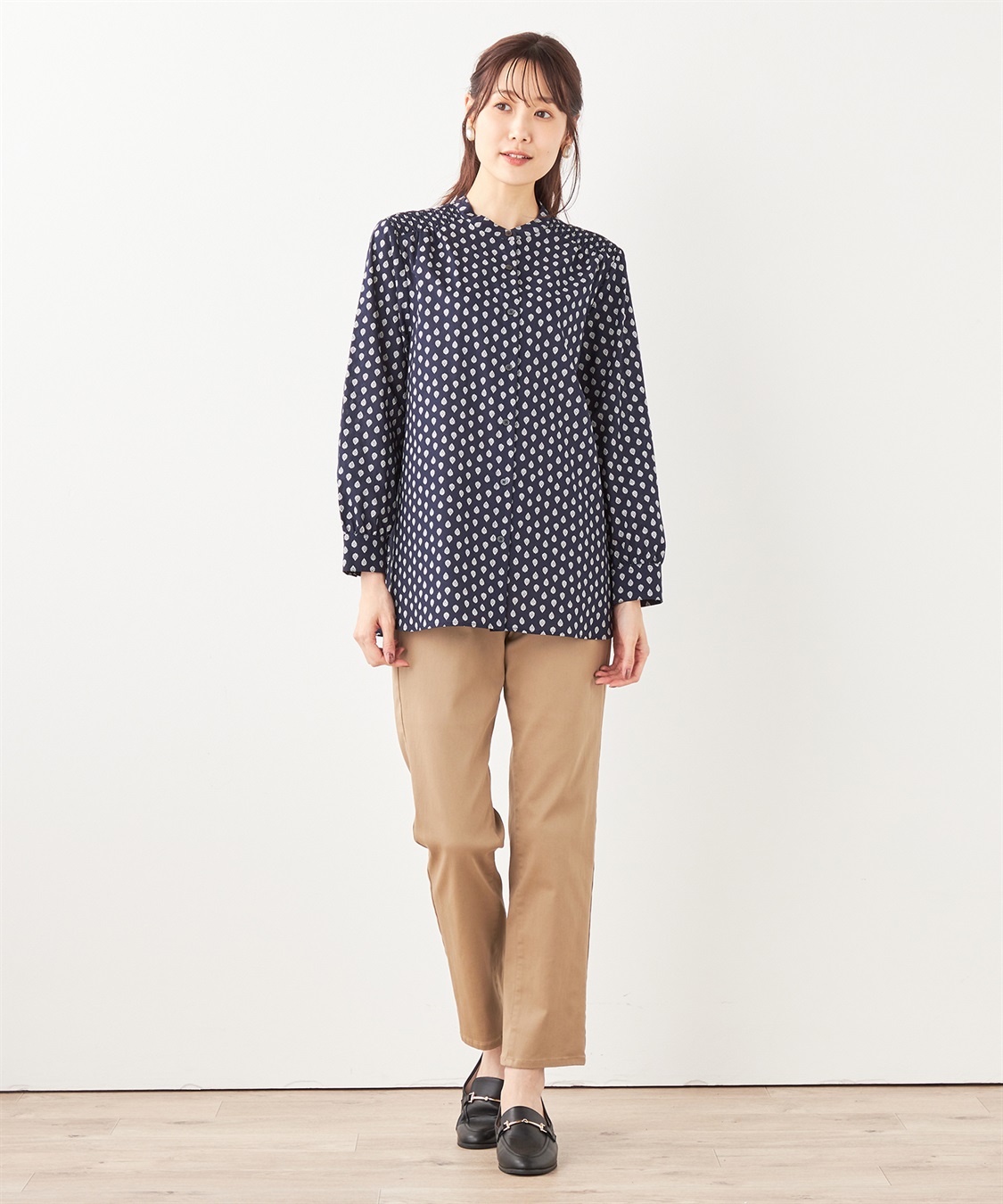 レゾリヴァードシャーリングブラウス DECOY｜クロスプラス公式通販サイト