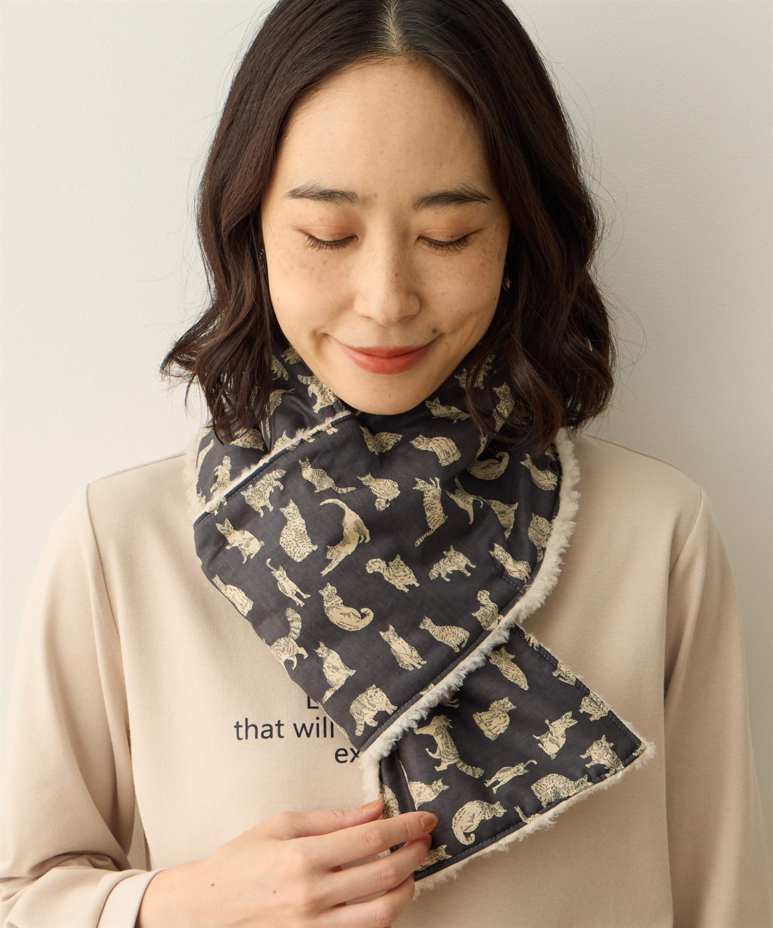 リバティプリントネックウォーマー DECOY｜クロスプラス公式通販サイト