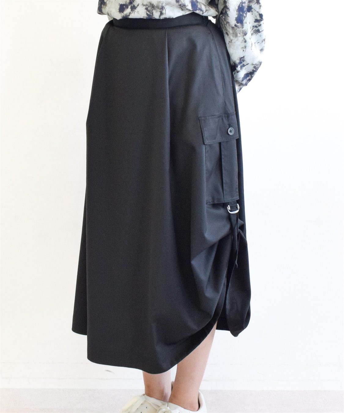 2WAYミディ丈カーゴスカート ATSURO TAYAMA｜クロスプラス公式通販サイト