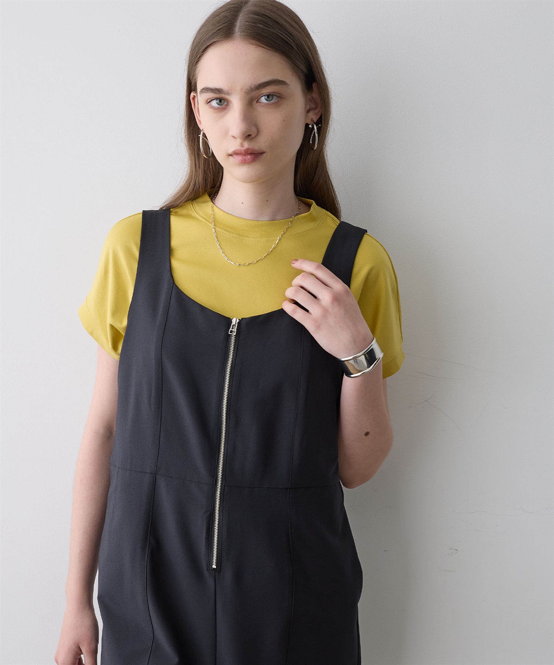 接触冷感】カラーモックネックTシャツ LE SOUK HOLIDAY｜クロスプラス