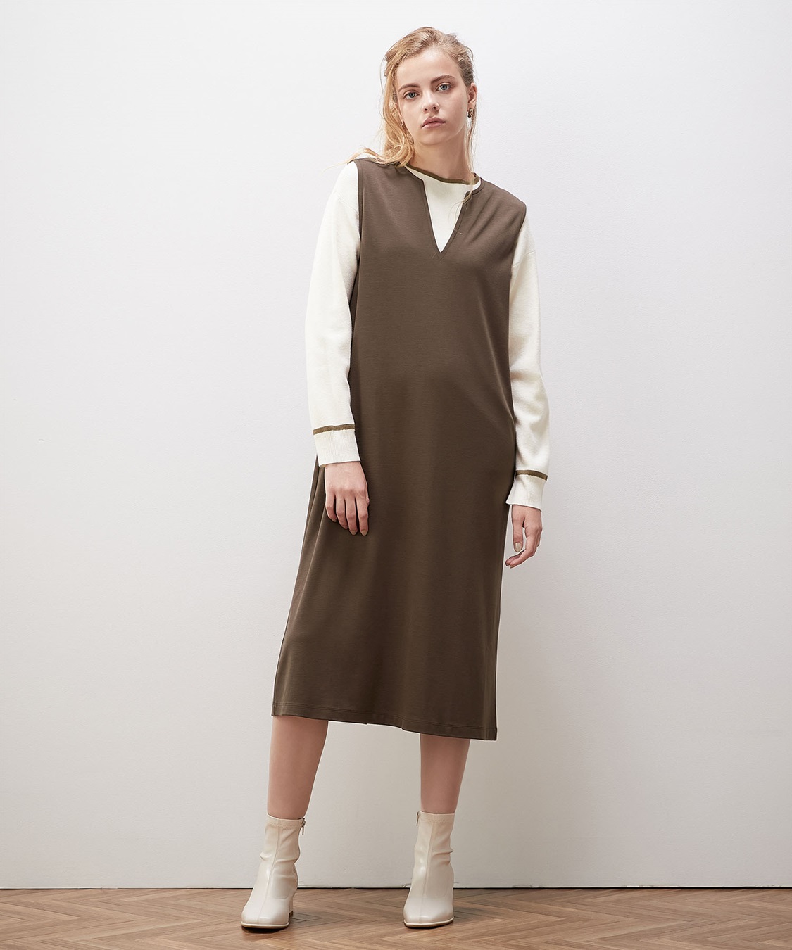 配色ラインニット LE SOUK HOLIDAY｜クロスプラス公式通販サイト