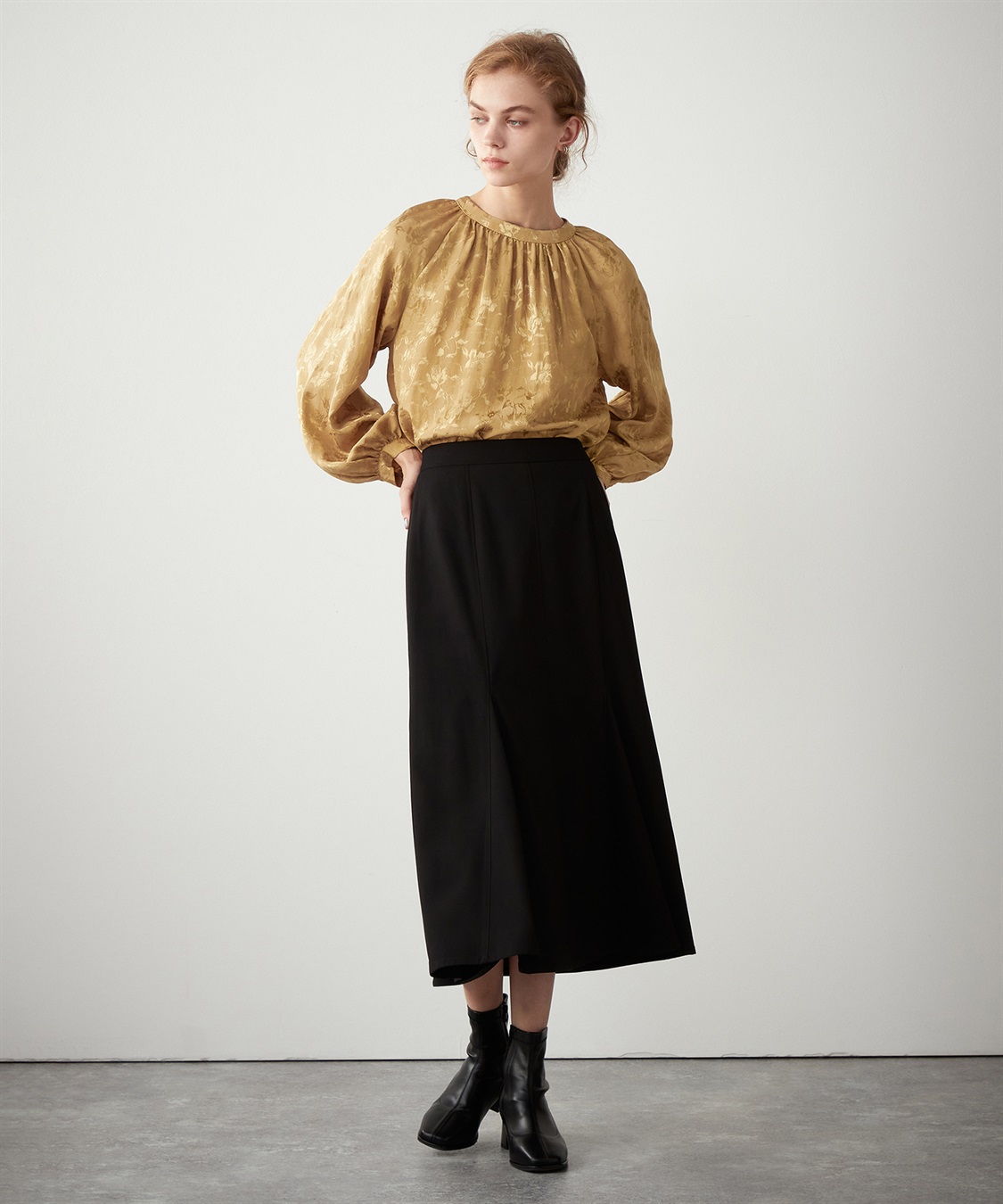 ジャガードブラウス LE SOUK HOLIDAY｜クロスプラス公式通販サイト