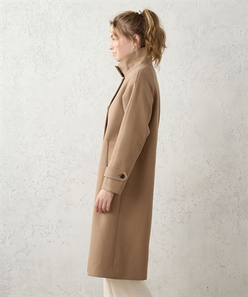 スタンドカラーロングコート LE SOUK HOLIDAY｜クロスプラス公式通販サイト