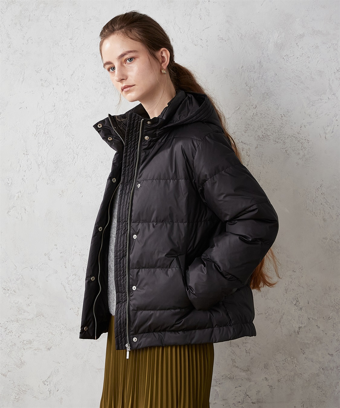 フード付き ダウンジャケット LE SOUK HOLIDAY｜クロスプラス公式通販