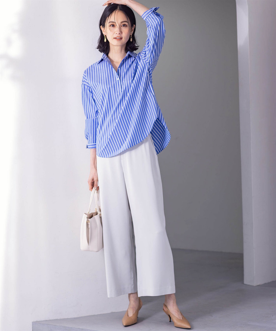 スキッパーシャツ A/C DESIGN BY ALPHA CUBIC｜クロスプラス公式通販サイト