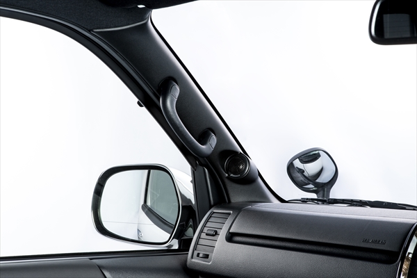 ダークプライム2用 Aピラースピーカー | 200系ハイエース・NV350