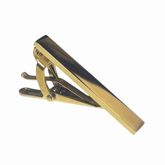 ゴールドショートネクタイピン