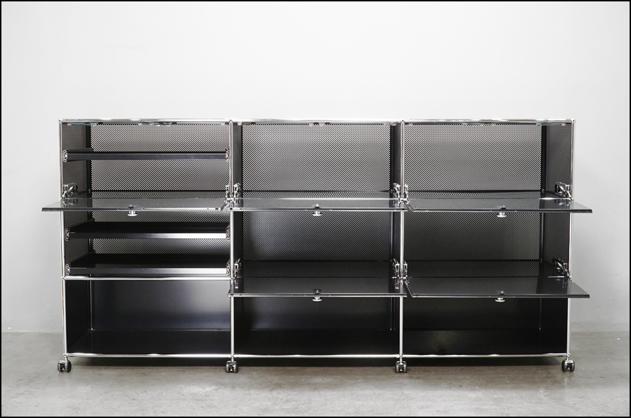 USM Haller system (ハラー) 3段 3列 キャビネット サイドボード