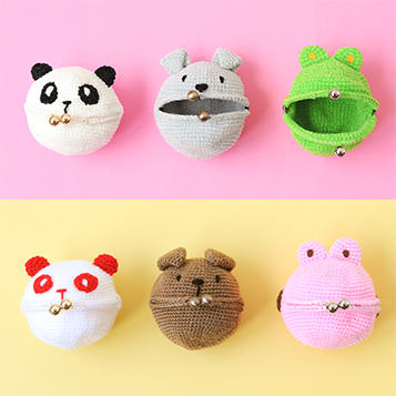 がま口｜アイテム｜カテゴリー一覧｜作品レシピ｜手編みと手芸の情報