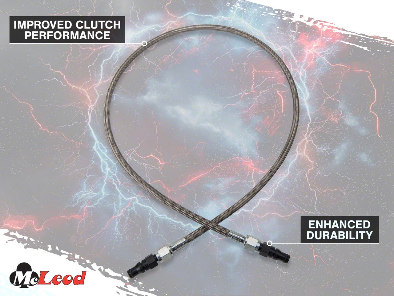 McLeod Mustang High Performance Hydraulic Clutch Line Upgrade