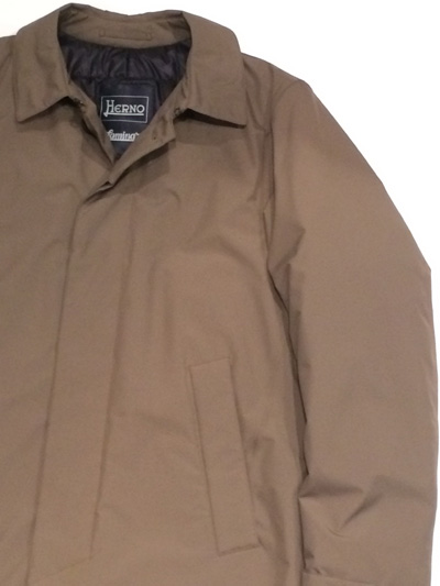 HERNO (ヘルノ) Herno Laminar Stand Fall Collar Coat with Down GORE