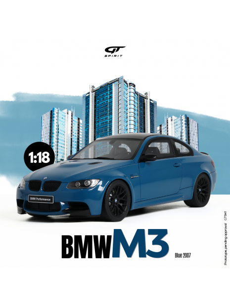 BMW M3 E92 1/18 GT Spirit GT941