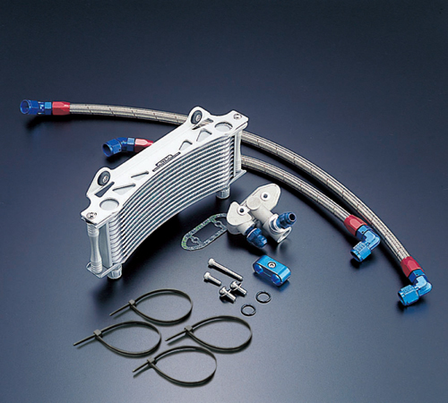 オイルクーラーキット (サイド廻し) ラウンド #6 9-10R | ACTIVE