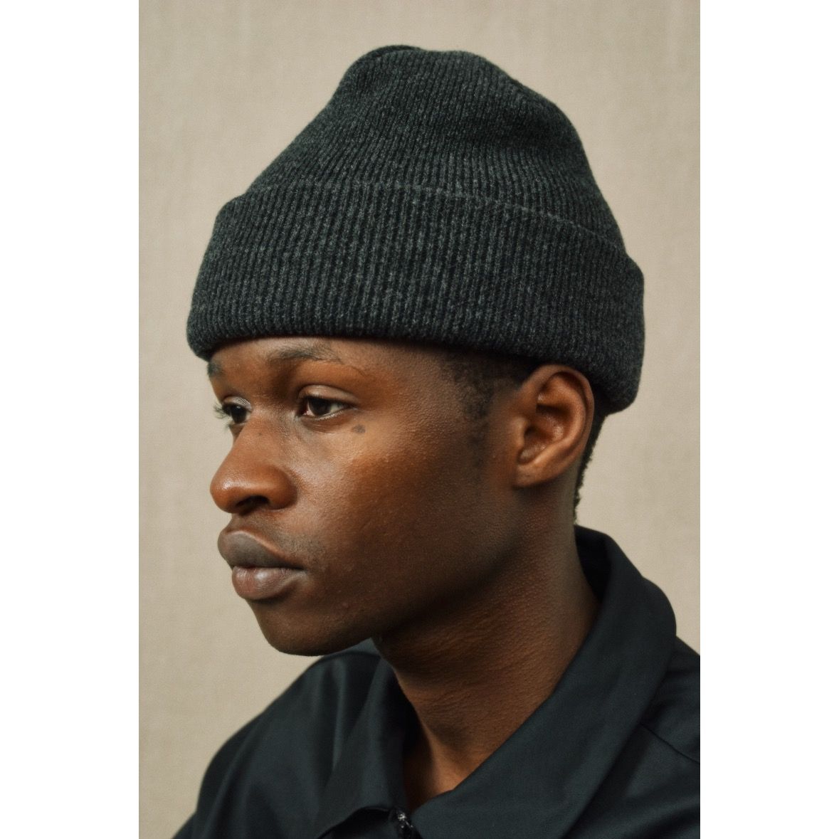 YOKO SAKAMOTO - 【残り一点】Knit Big Watch Cap(HARD TWIST