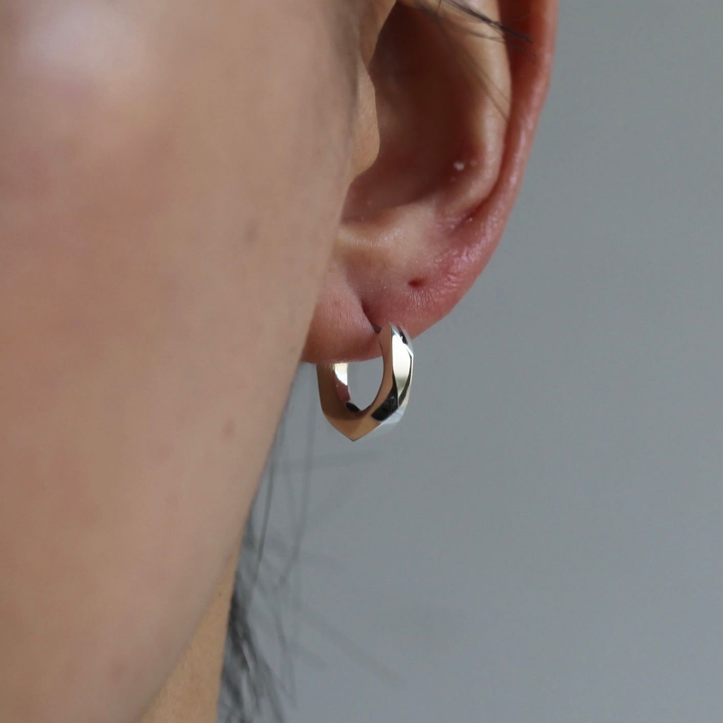 GARNI - 【残り一点】Crockery Pierce 左耳用(SILVER) | ACRMTSM