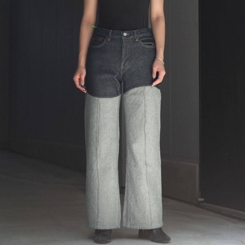 kotohayokozawa - 【残り一点】Wave Panelled Pants | ACRMTSM ONLINE