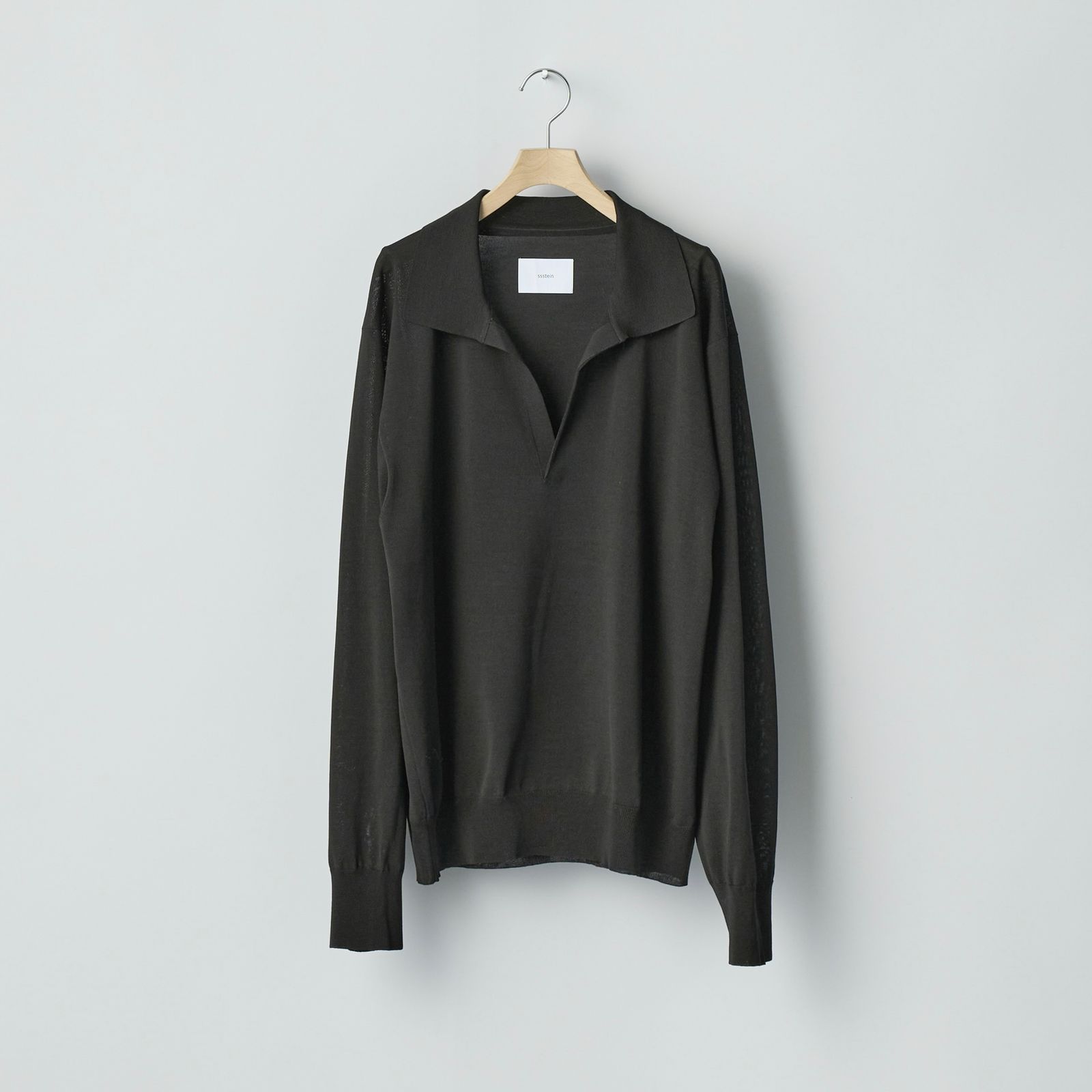 ssstein - 【残りわずか】Wool/Silk Knit Skipper LS | ACRMTSM ONLINE