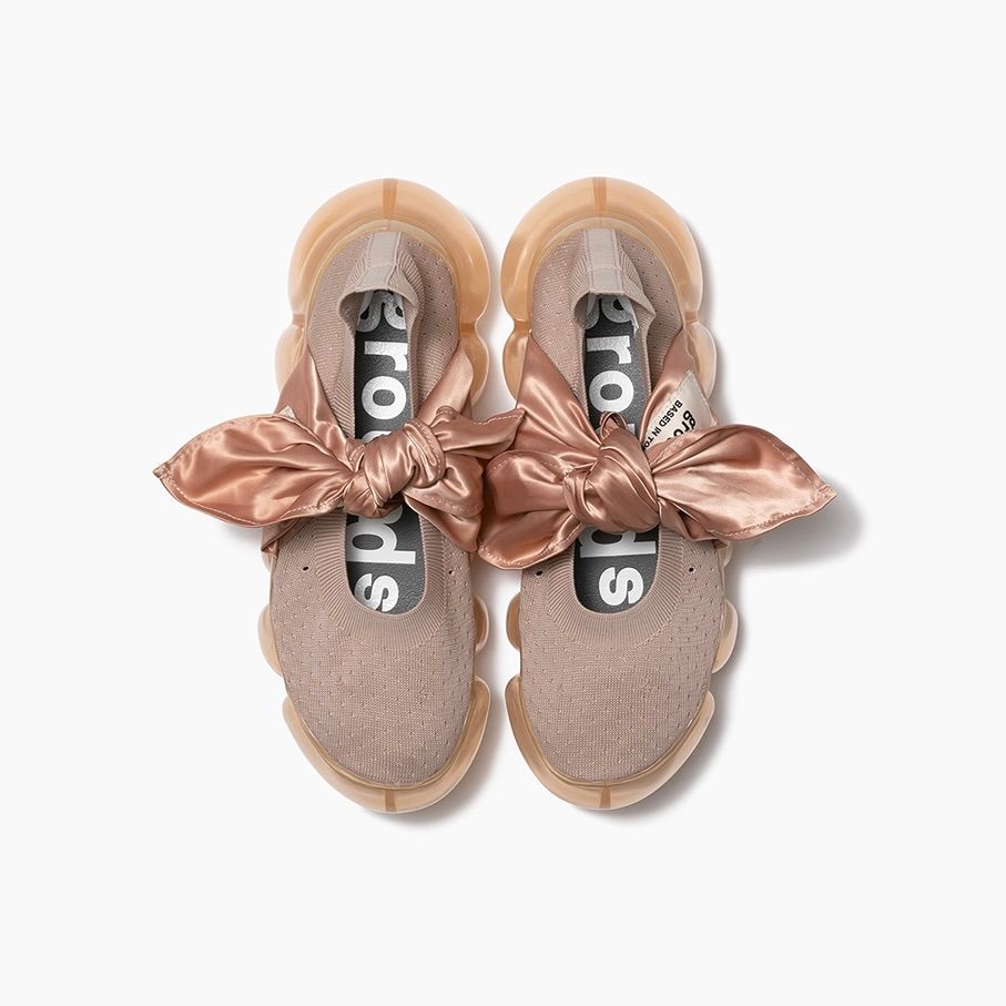 grounds - 【残り一点】Jewelry Hankie Pumps(DUSTY PINK×NUDE