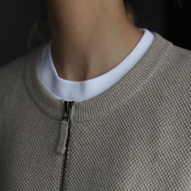 crepuscule - 【残りわずか】Moss Stitch Zip Vest | ACRMTSM ONLINE STORE