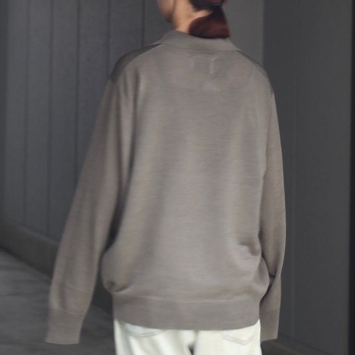 ssstein - 【残りわずか】Wool/Silk Knit Skipper LS | ACRMTSM ONLINE