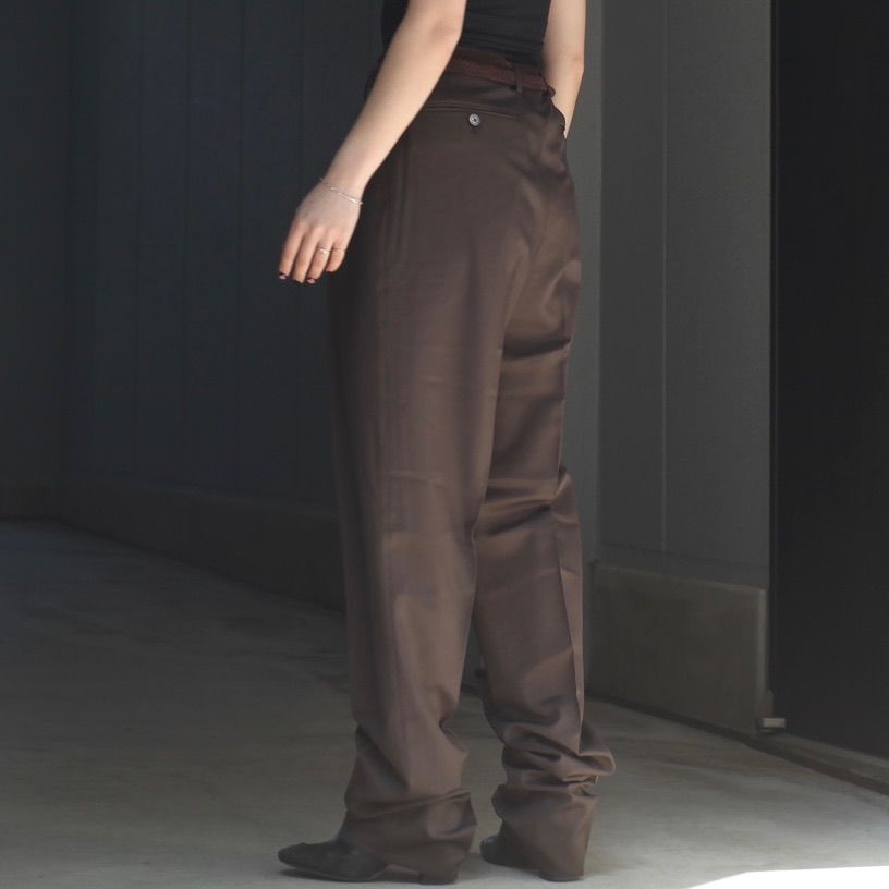 NEAT - 【残り一点】Wool Gabardine Wide Tapered | ACRMTSM ONLINE STORE