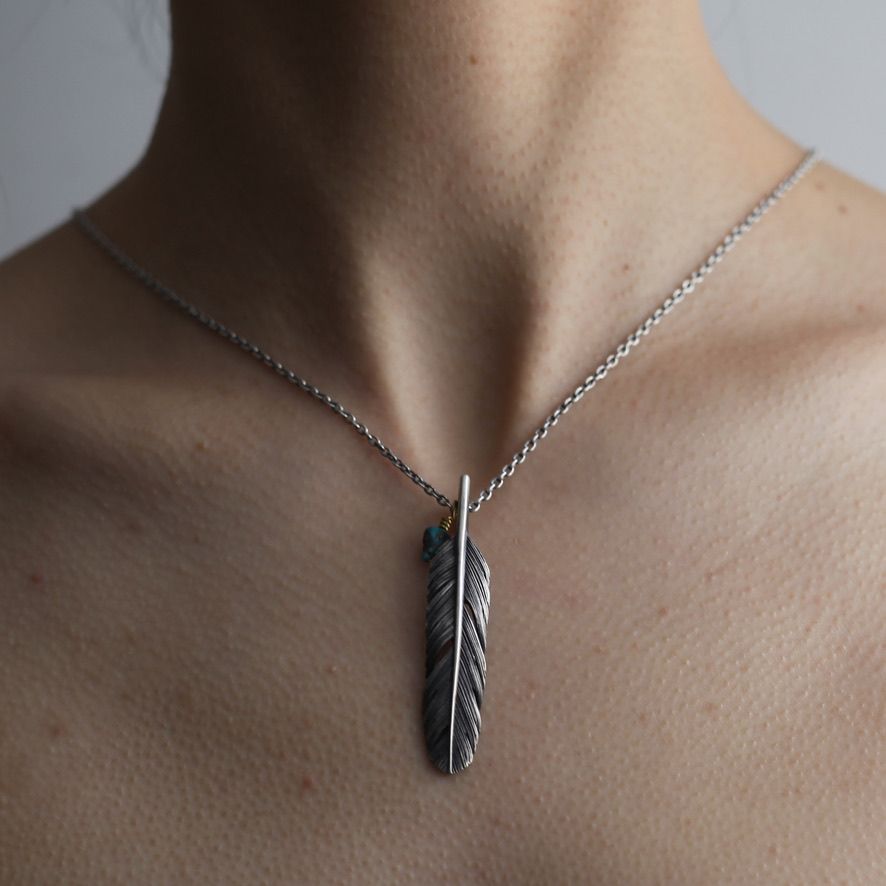 HARIM - 【残り一点】Feather Center_S(SILVER) | ACRMTSM ONLINE STORE