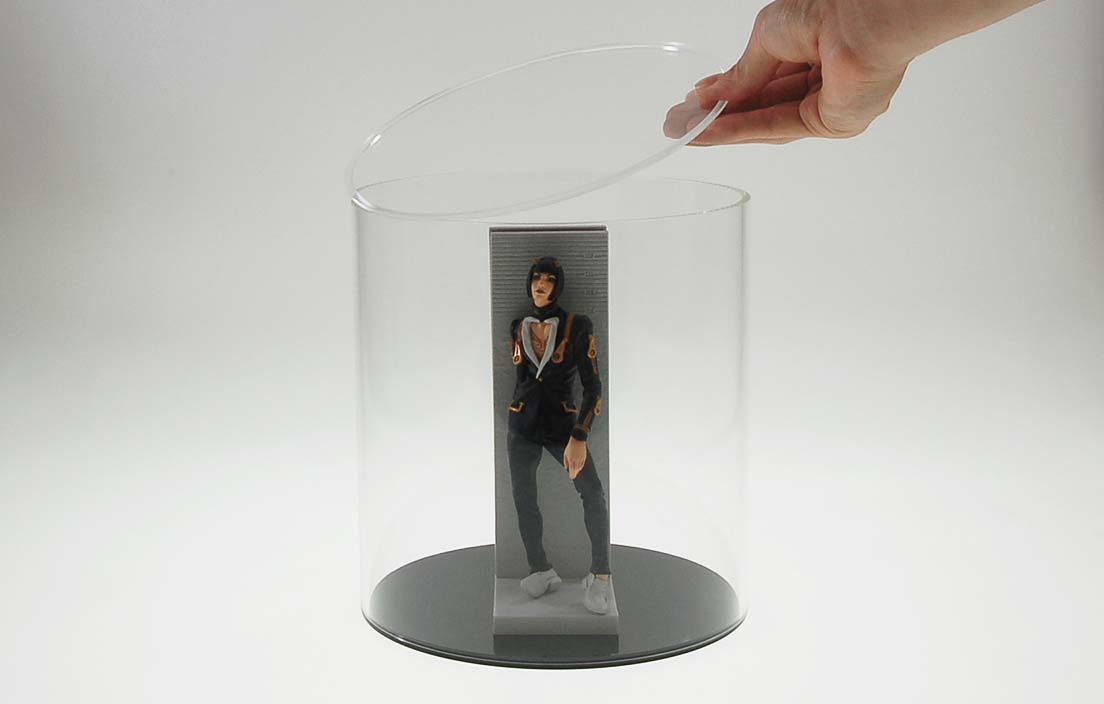 円柱アクリルケース セミオーダー | アクリ屋ドットコム