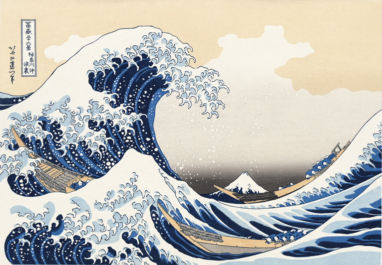 アダチ版復刻浮世絵で楽しむ “The Great Wave” 江戸の人々を魅力した
