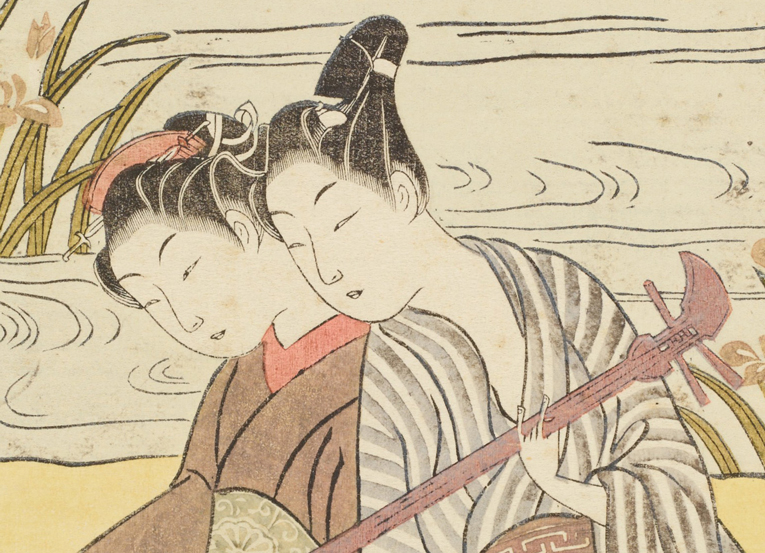 いま見たい、この一枚！ 〜鈴木春信「つれびき」（太田記念美術館