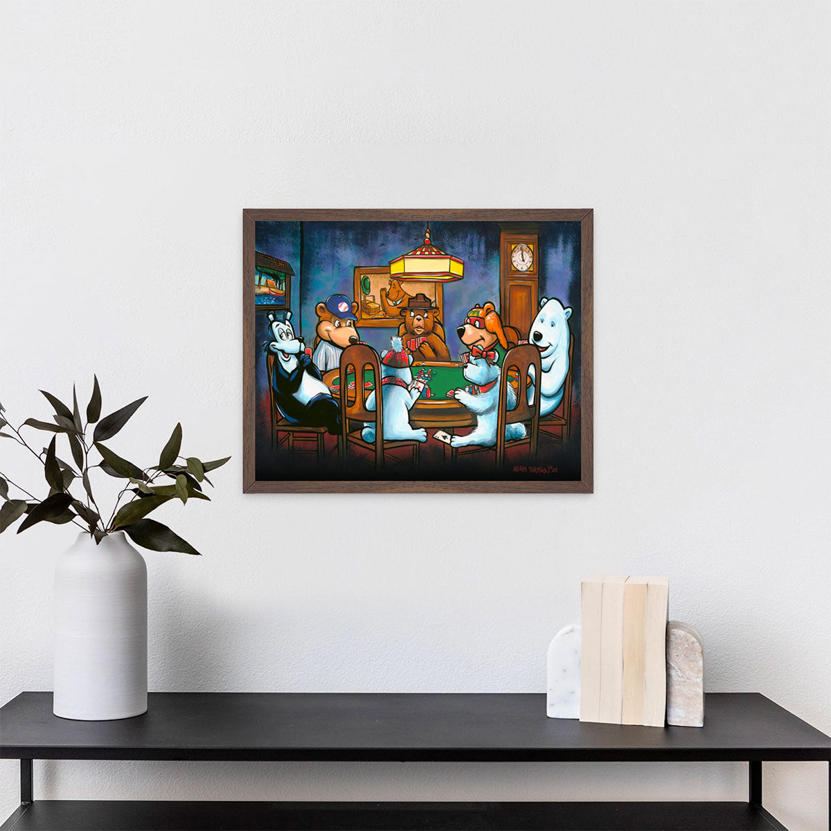 Bears Playing Poker - Fine Art Prints by MN Artist Adam Turman