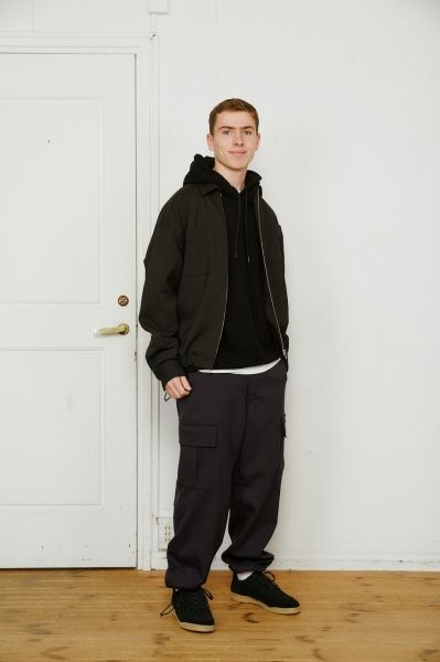 UNIVERSAL PRODUCTS - ダブルクロスフロントジップブルゾン - DOUBLE