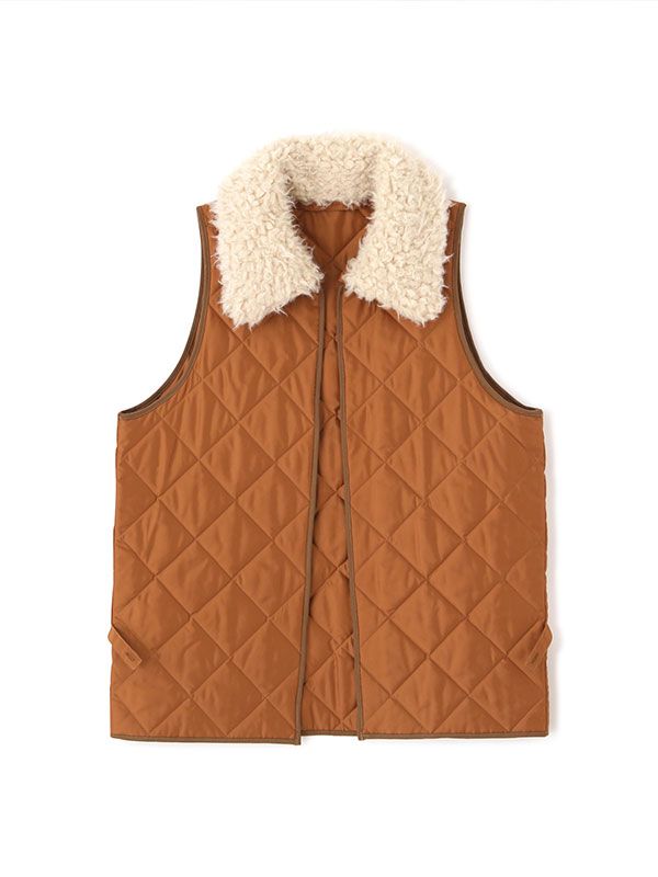 ETRE TOKYO - マルチファブリックリバーシブルコート - BROWN | ADDICT