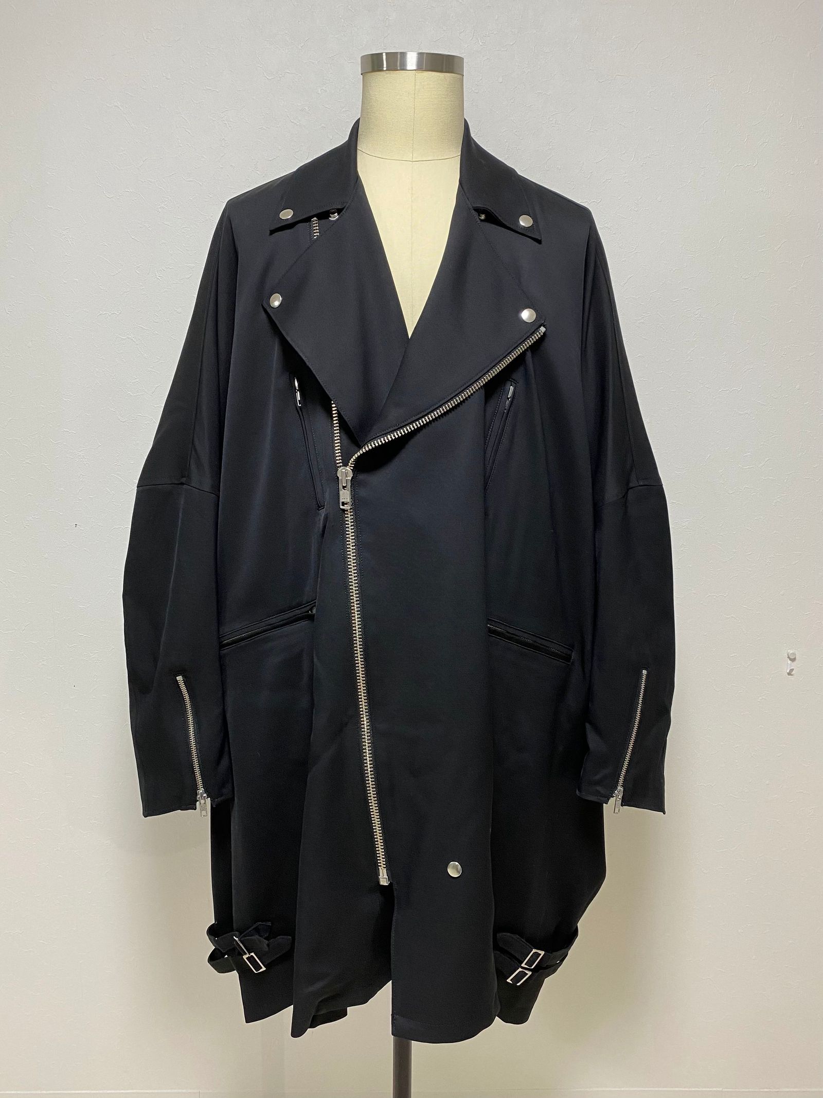 KIDILL - Riders Coat - ライダースコート - BLACK | ADDICT WEB SHOP